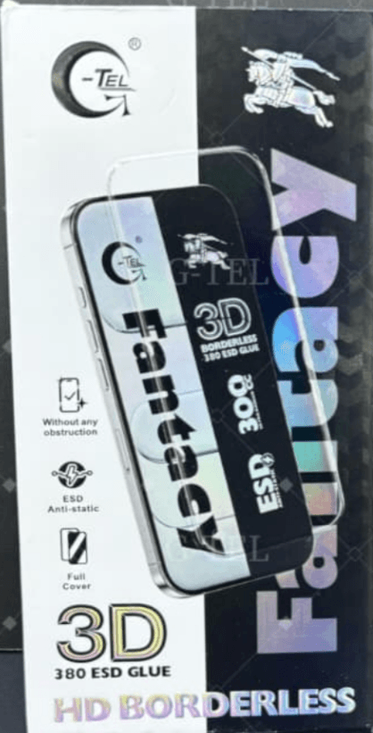 G-TEL 3D Borderless 380 ESD Glue Tempered Glass image 1