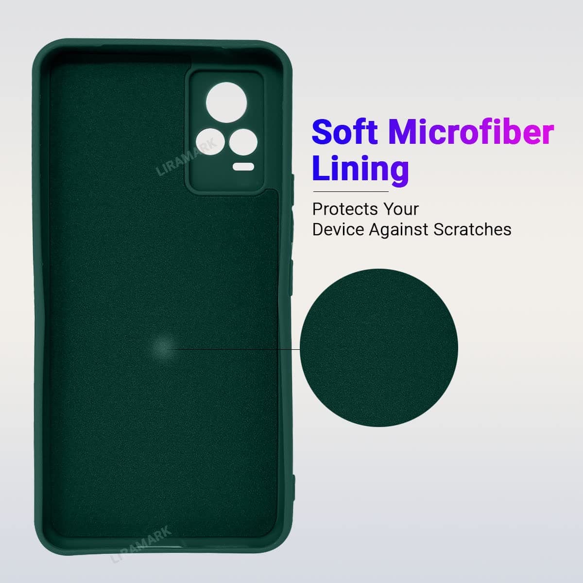 Coverage Back Cover for Vivo V20 image 3