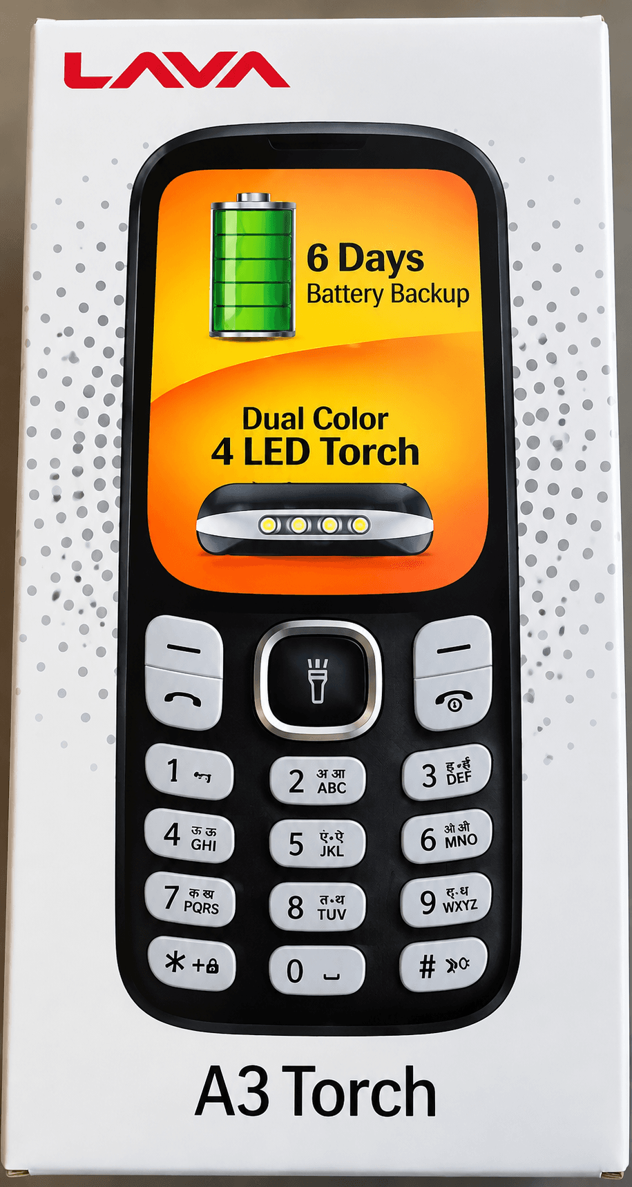 LAVA Hero Shakti Keypad Mobile Phone