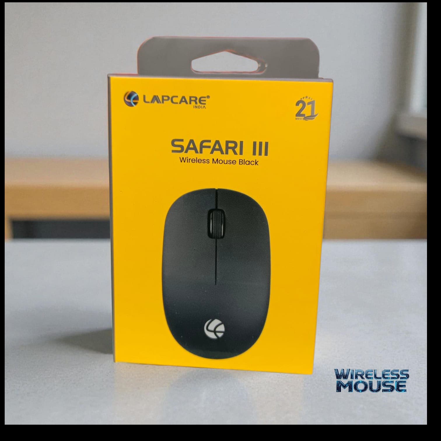 Safari III Wireless Mouse (Black) – LWM-003