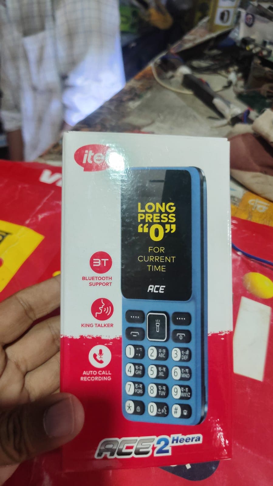 Itel Ace2 Heera – King Talker Feature Phone