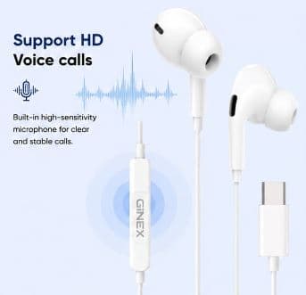GINEX GX-29 Wired In-Ear Earphones image 2