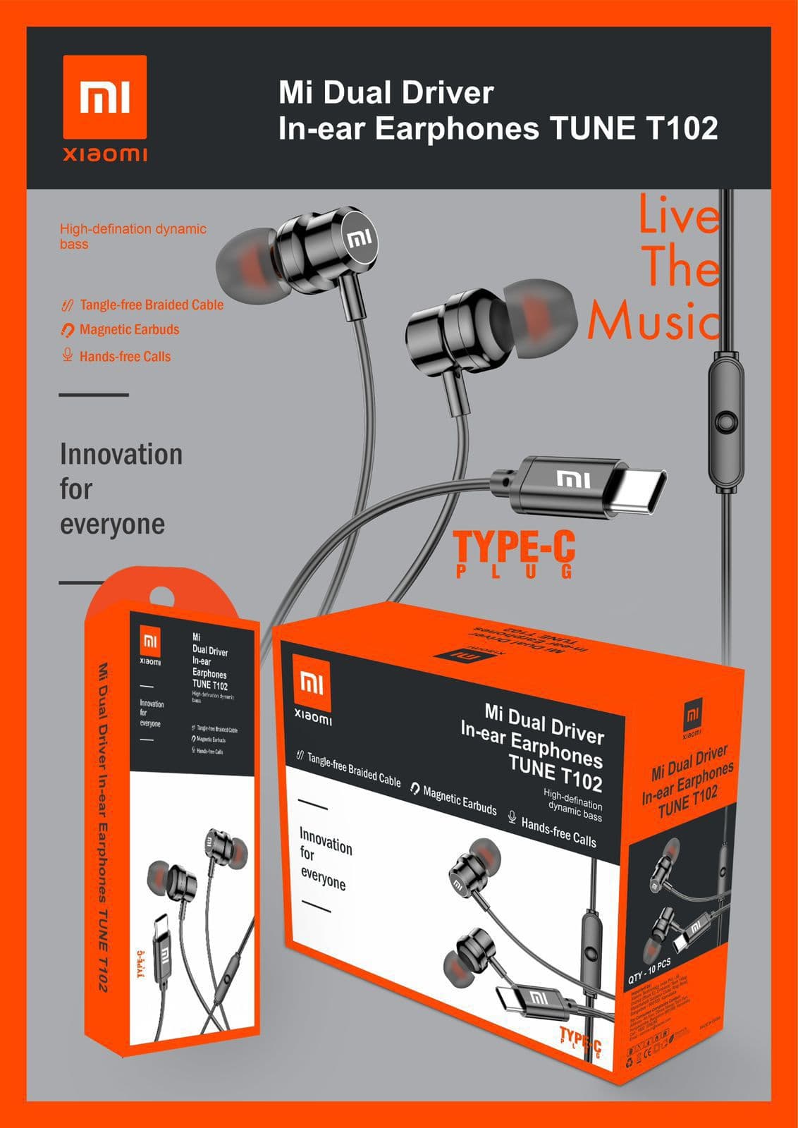 Mi Dual Driver Earphones TUNE T102 image 1