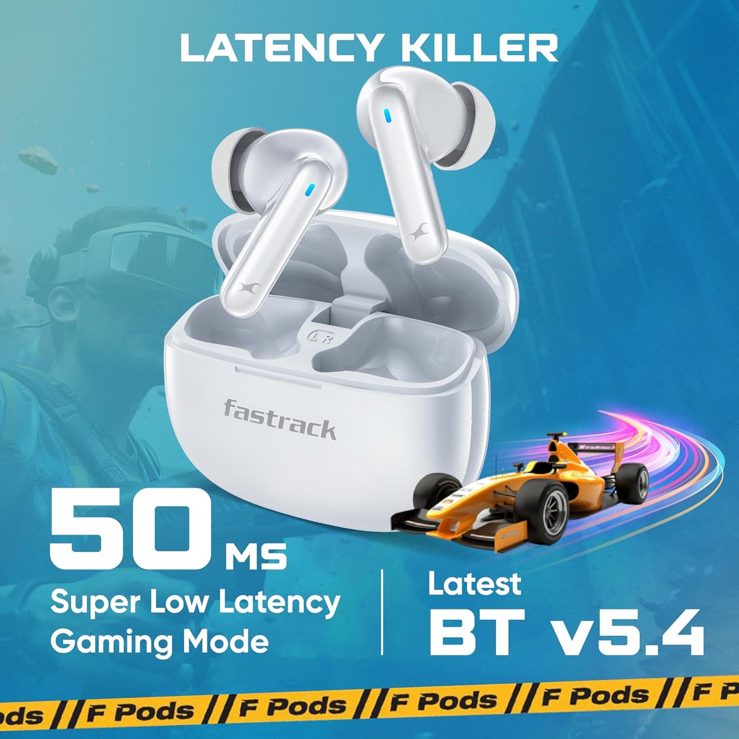 Fastrack F Pods FX101 True Wireless Stereo earbuds image 5