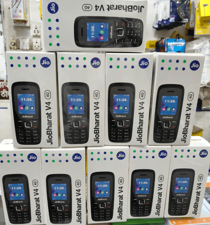 Jiobharat V4 4g Keypad Phone