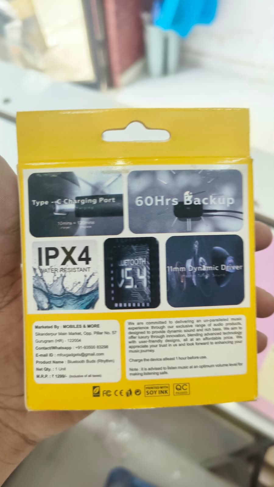 M FOX Rhythm Buds True Wireless Earbuds image 2