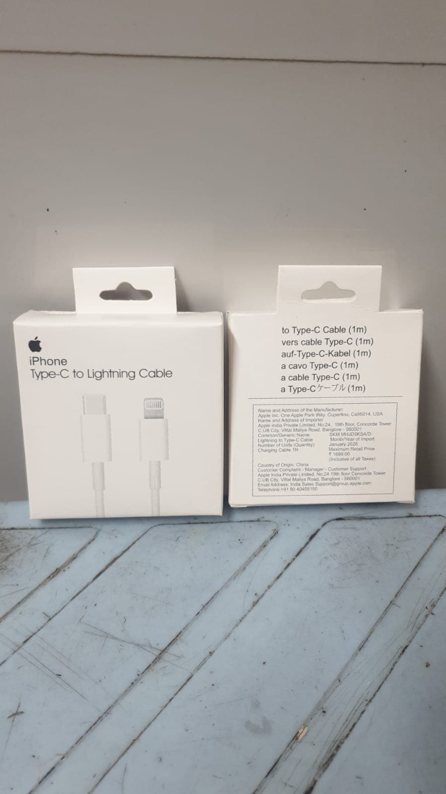 Apple USB-C To Lightning Cable (1 Metre)
