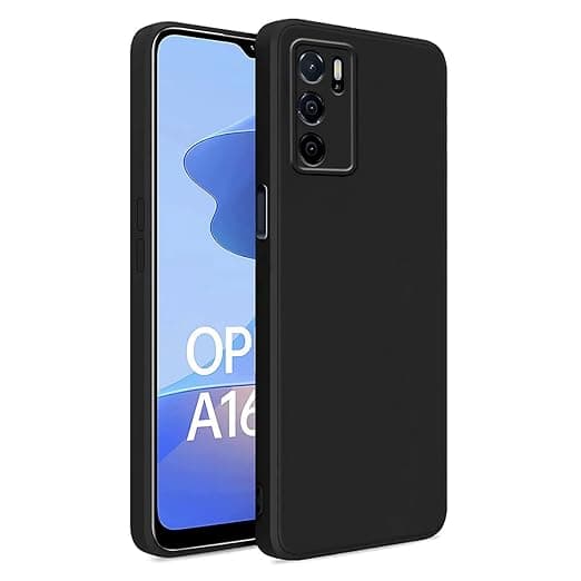 LIRAMARK Silicone Soft Back Cover Case for Oppo A16 image 1