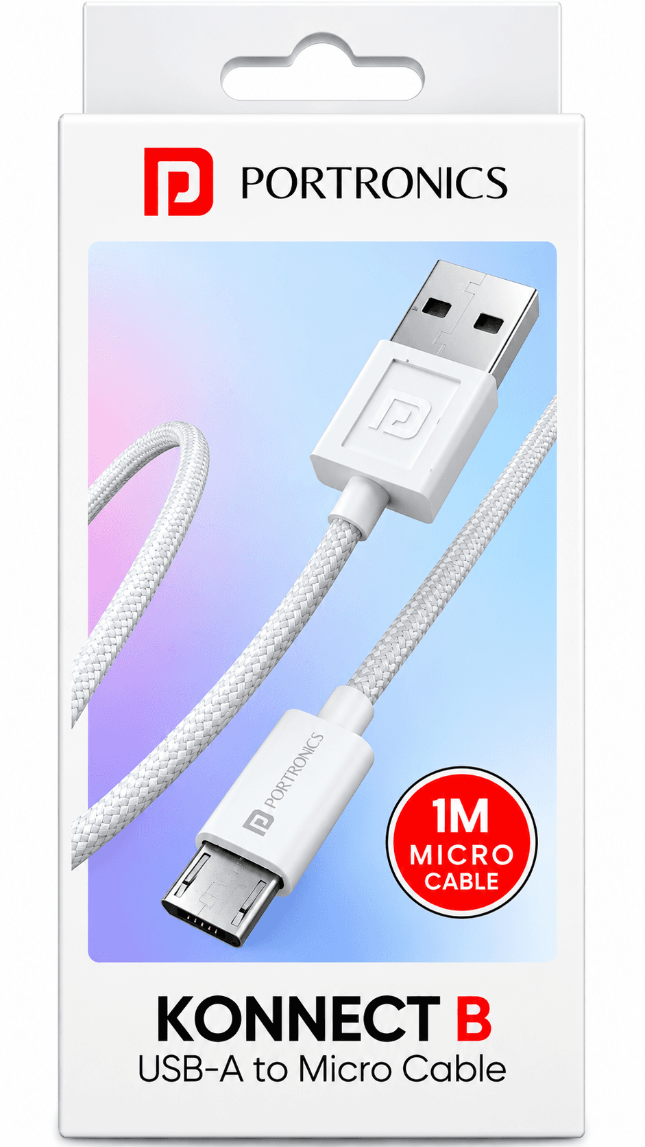 Portronics Konnect B USB-A To Micro USB Cable (1 Meter)