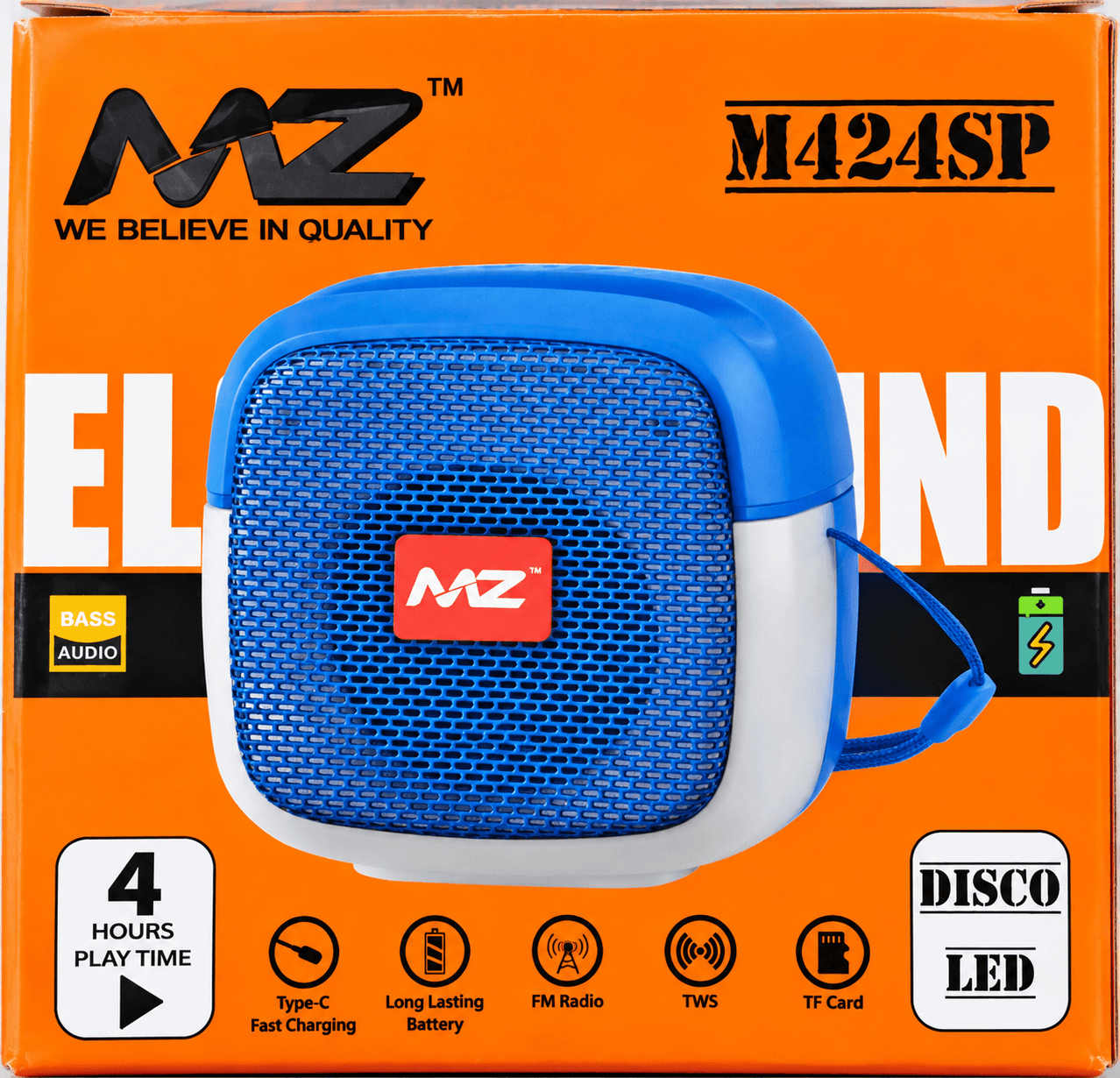 MZ M424SP Elound Portable Bluetooth Speaker