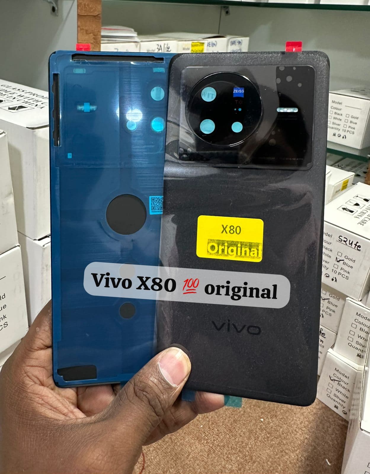 Vivo X80 / Vivo X80 Pro Smartphone Back Panel Back Glass with Camera Lens