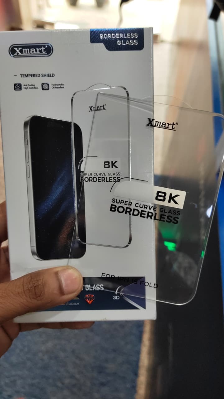 Xmart 8K Super Curve Glass Borderless Tempered Shield All Iphone Model