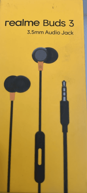 Realme Buds 3 Wired Earphones (3.5mm Audio Jack)