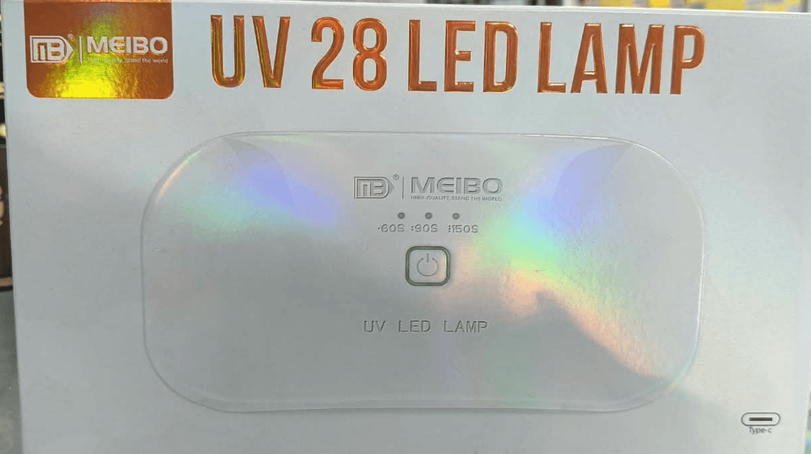 MEIBO UV 28 LED Lamp Tempered