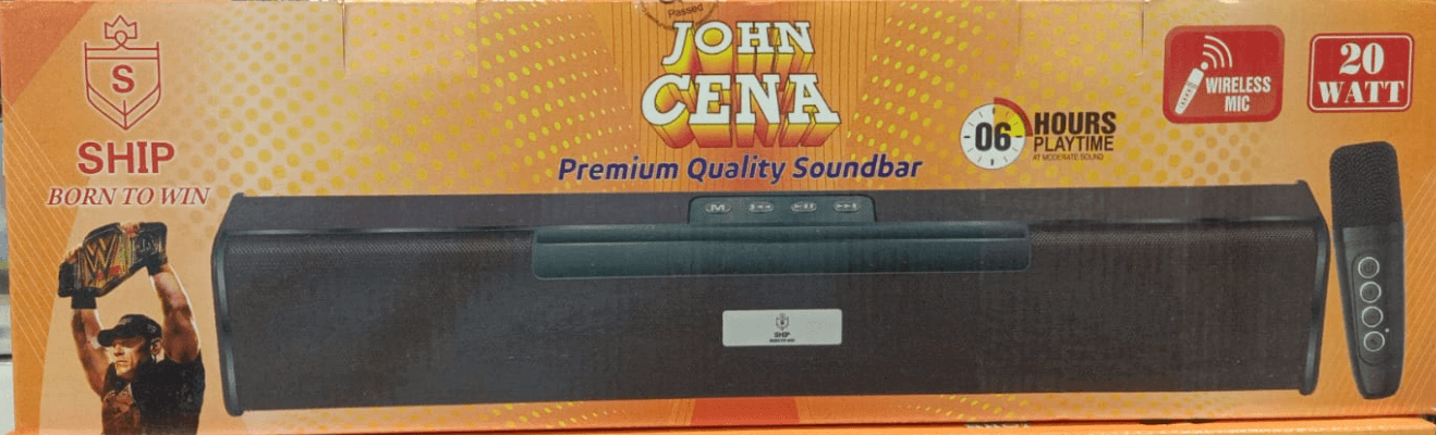 SHIP “John Cena” Premium Quality Wireless Soundbar