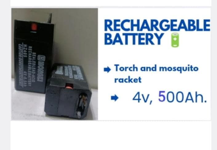 Hongzi 4V 500mAh SLA Rechargeable Battery