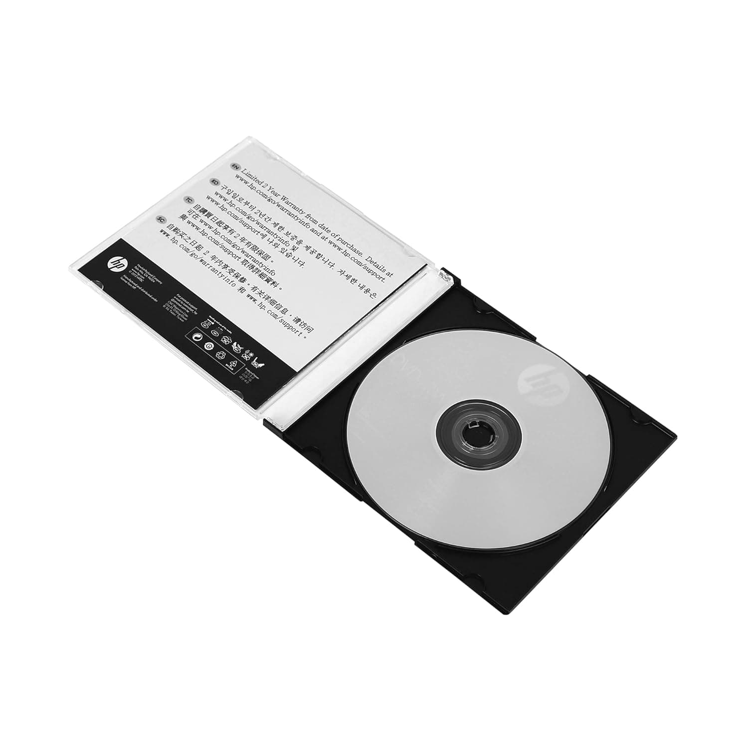 HP DVD R 4.7GB 4x 10Pack Slim Case