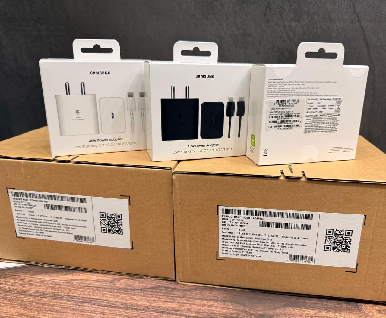 Samsung 45W Power Adapter With USB-C Cable (EP-T4511)