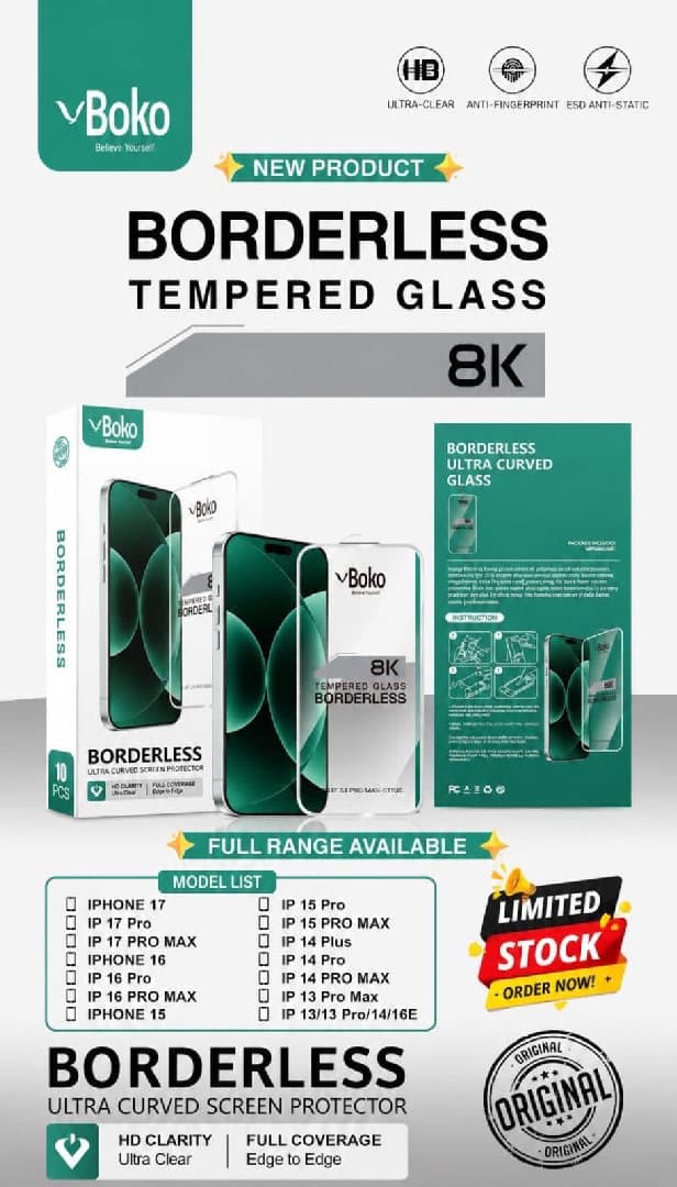 8k Tempred Glass image 3