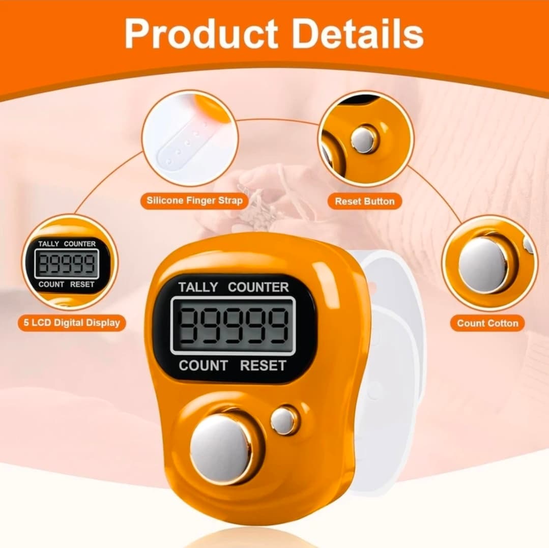 Digital finger tally counter image 4