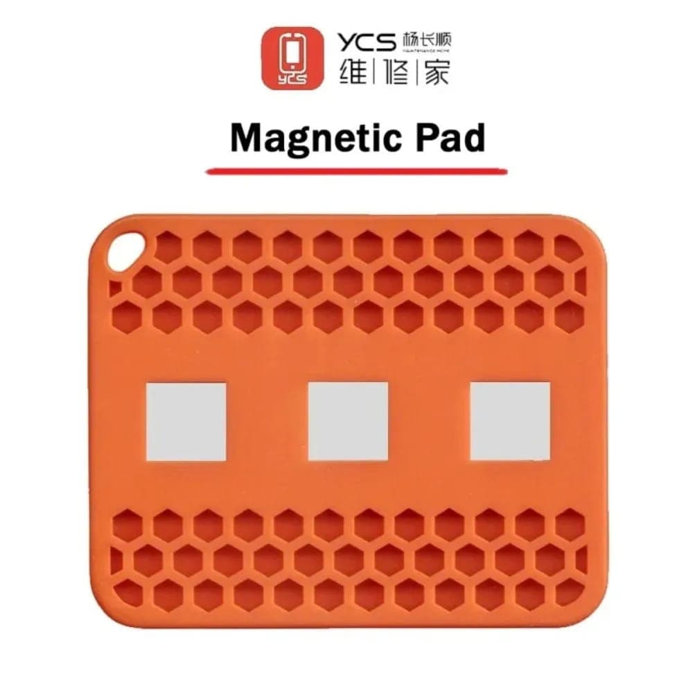 Strong Magnetic Chip Positioning Silicone Solder Pad image 1