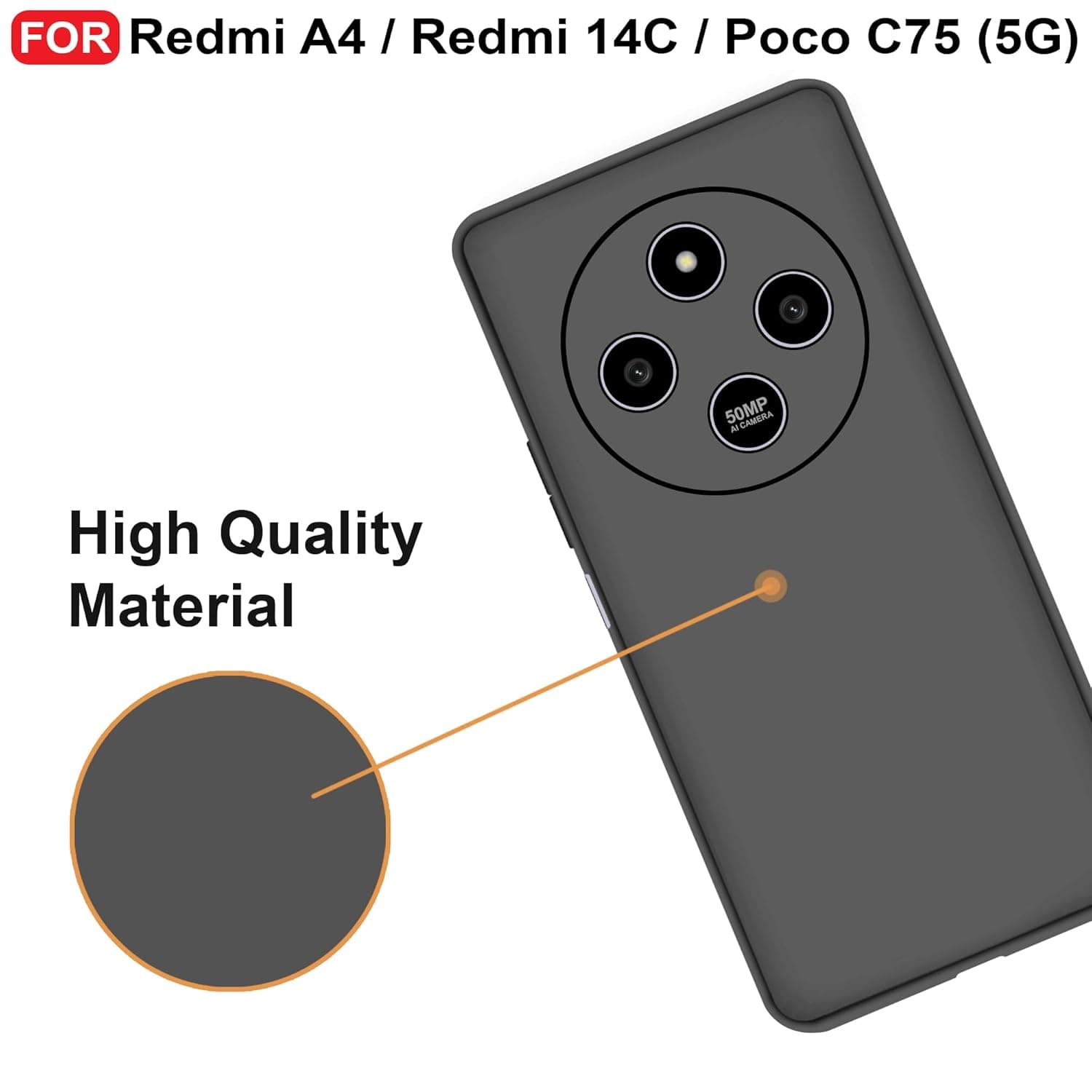 Redmi Mi A4 Back Cover image 6