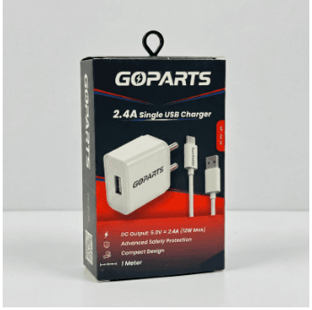 GOPARTS 2.4A Wall Charger with Micro USB Cable Combo image 5
