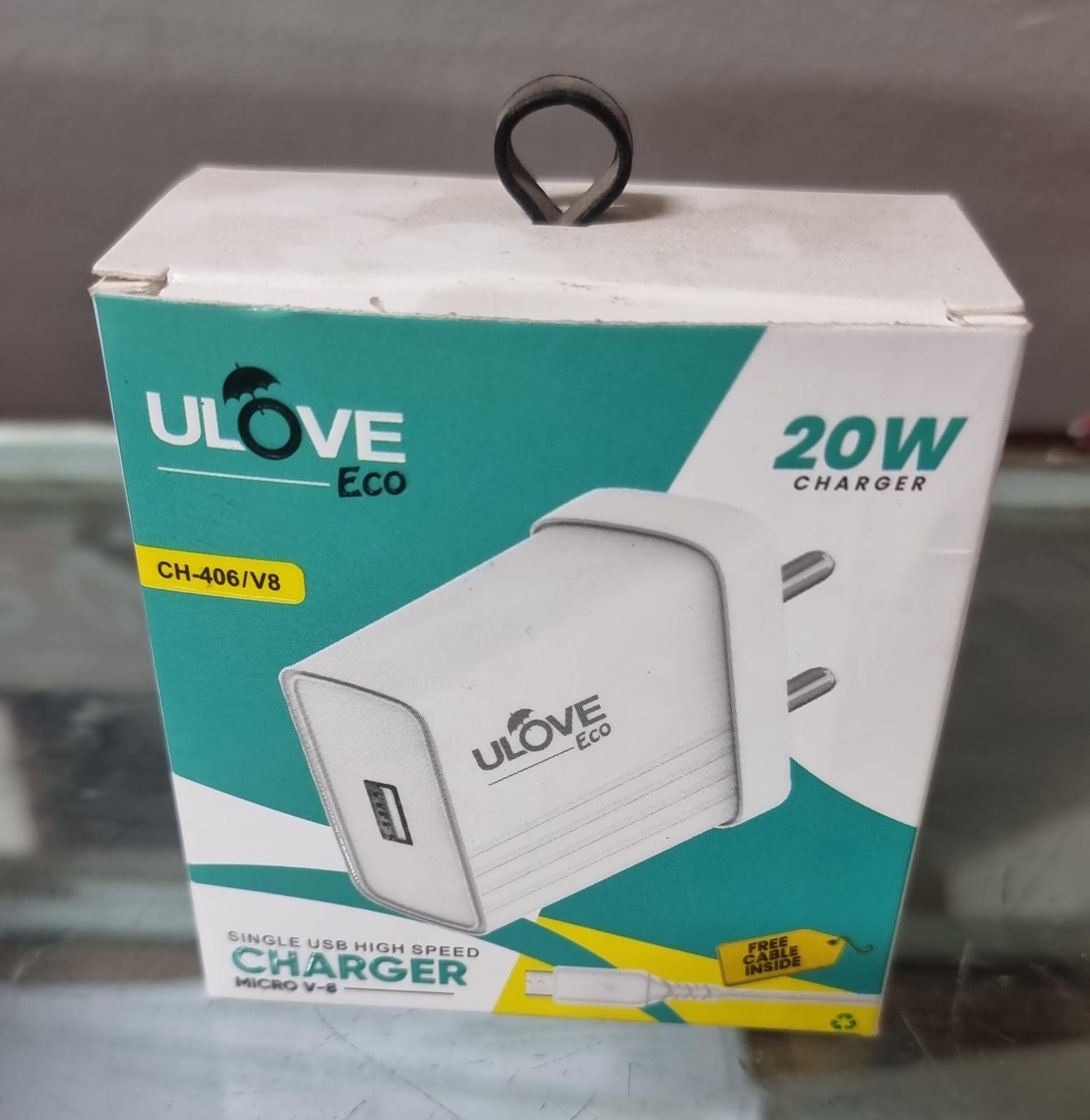 ULOVE Eco CH-406/V8 20W Single USB High Speed Charger image 2