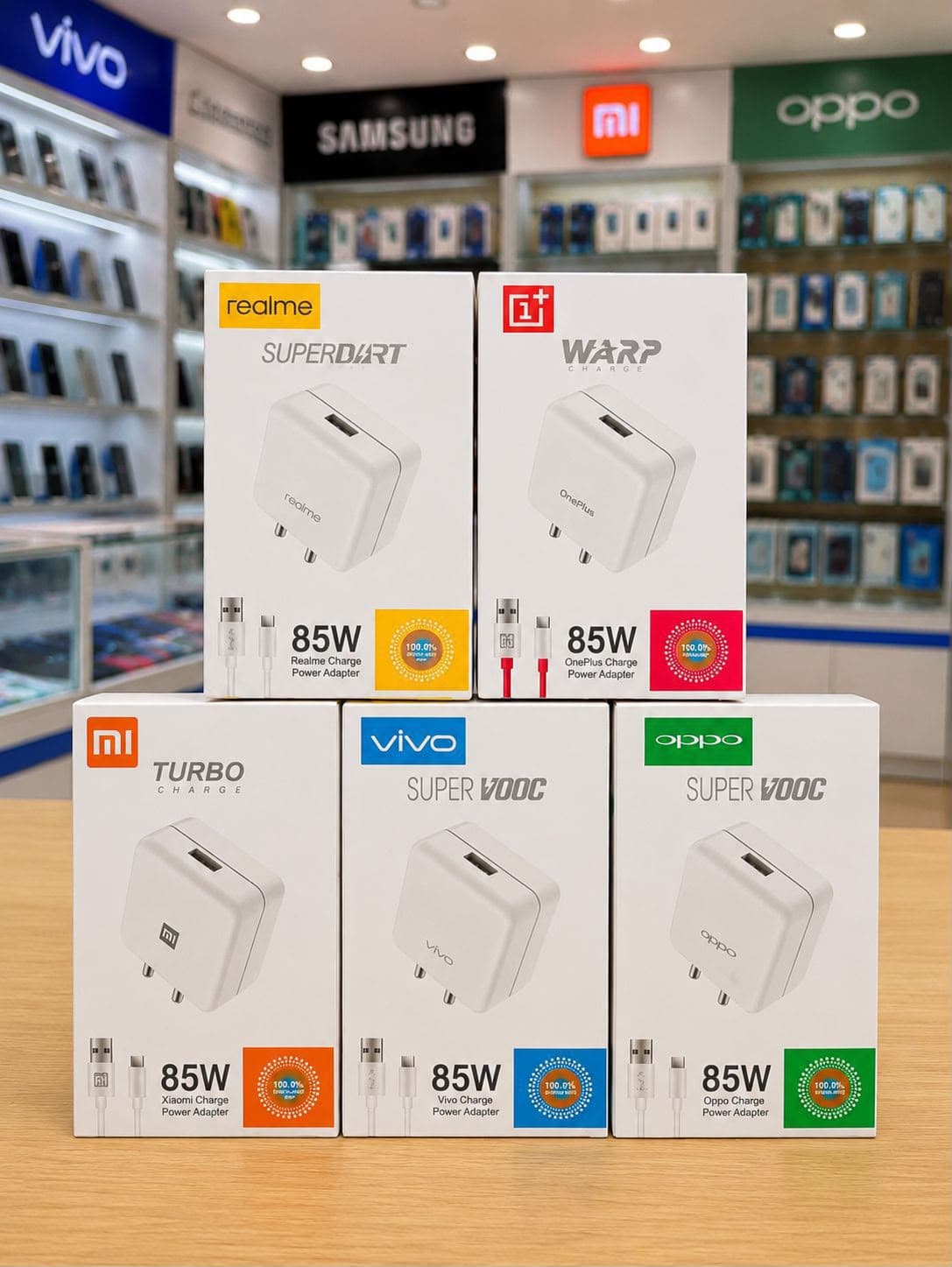 Realme SuperDart 85W Charge Power Adapter image 1