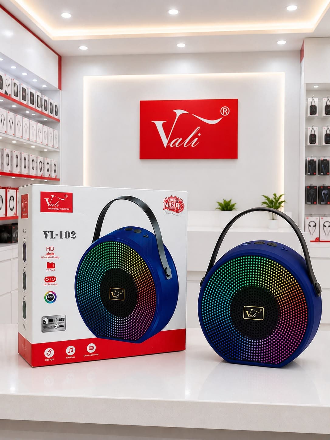 VL-102 RGB Light Portable Wireless Speaker image 1