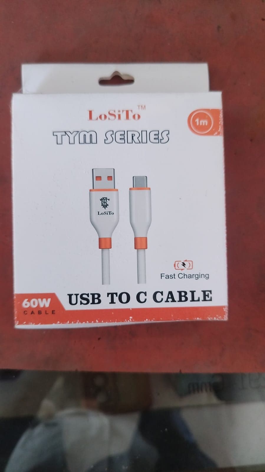 LoSiTo TYM Series 60W USB To Type-C Fast Charging Cable image 1