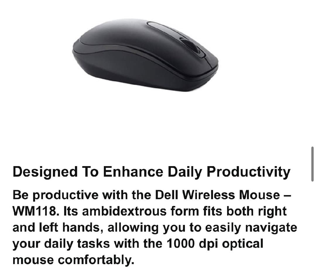 Dell wireless mouse image 2