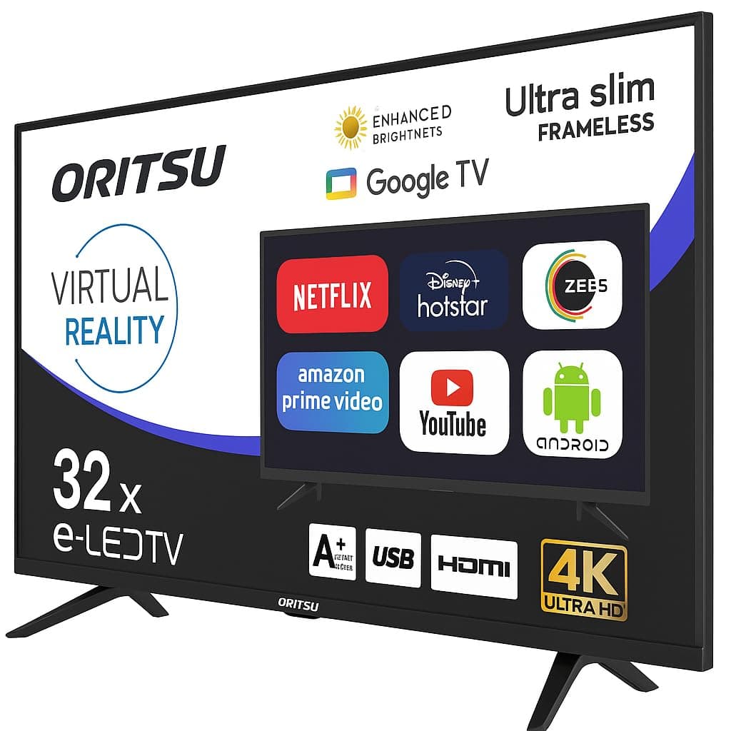 Ultra Slim 32-Inch Smart Google TV image 3