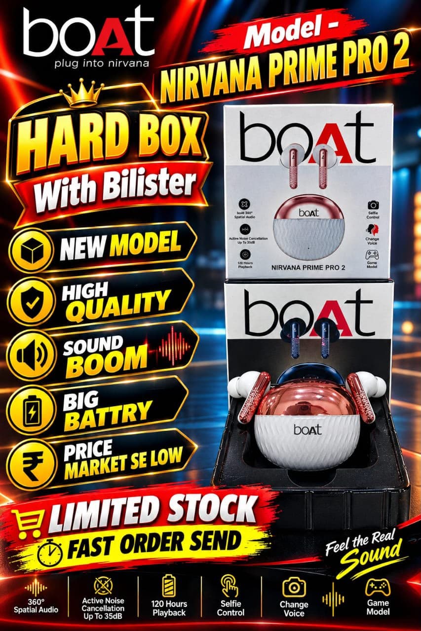 BoAt Nirvana Prime Pro 2 TWS Earbuds