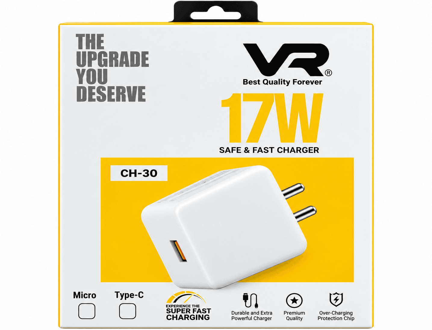 Vr Ch-30 17w Safe & Fast Charger image 5