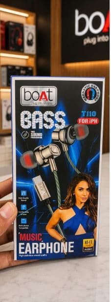 Boat BassHeads 110 Wired In-Ear Earphones image 4