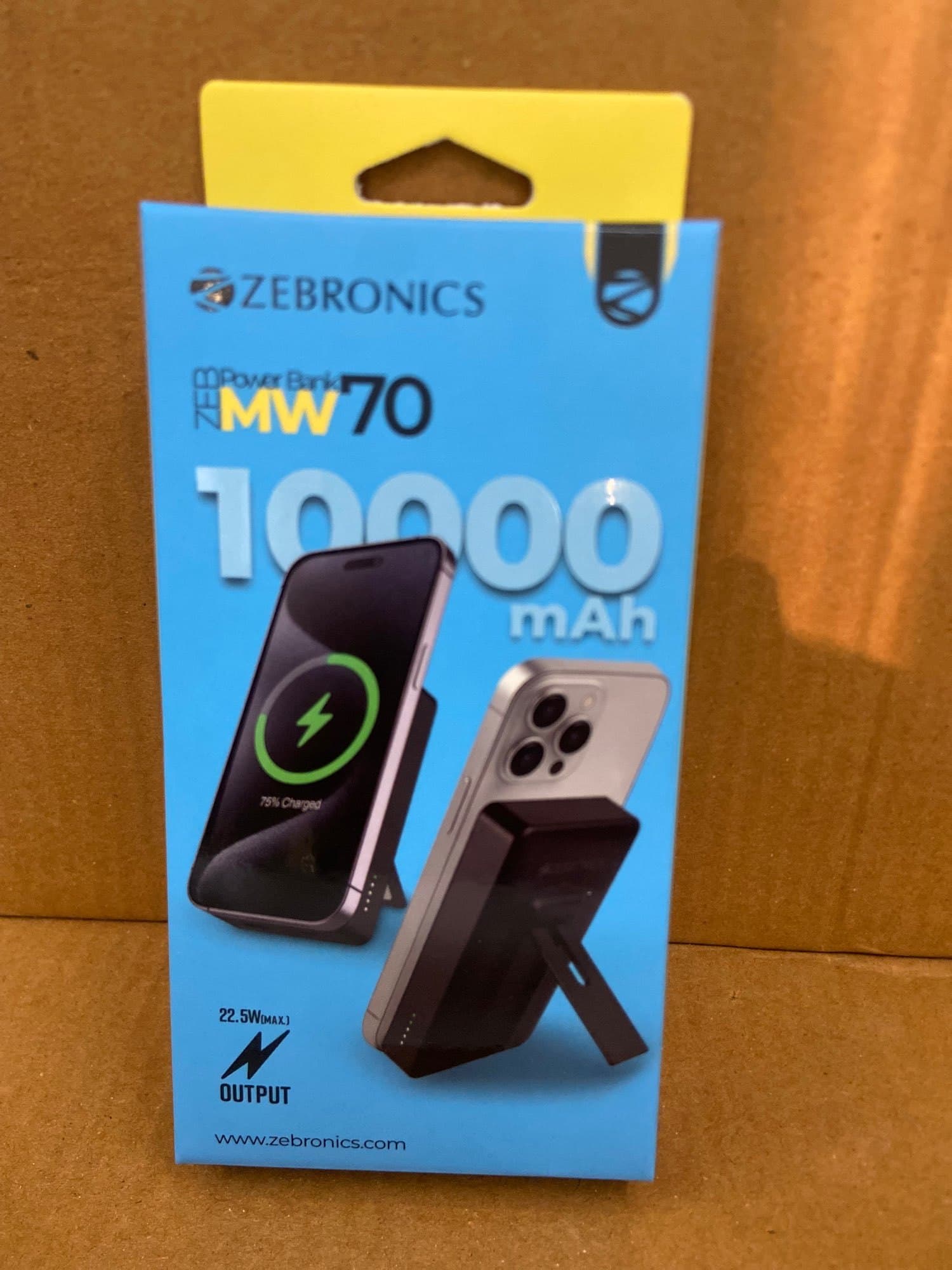 Zebronics MW70 Wireless Power Bank image 3