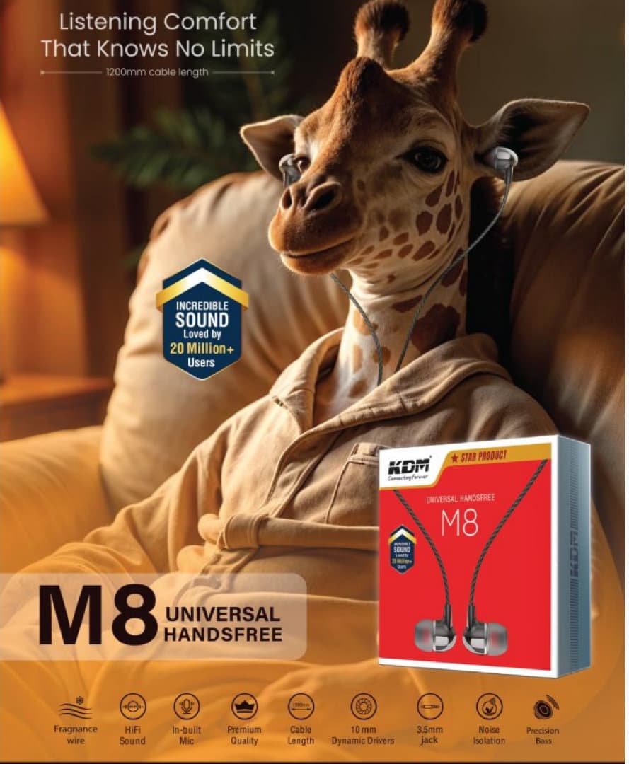 KDM M8 Earphone image 3