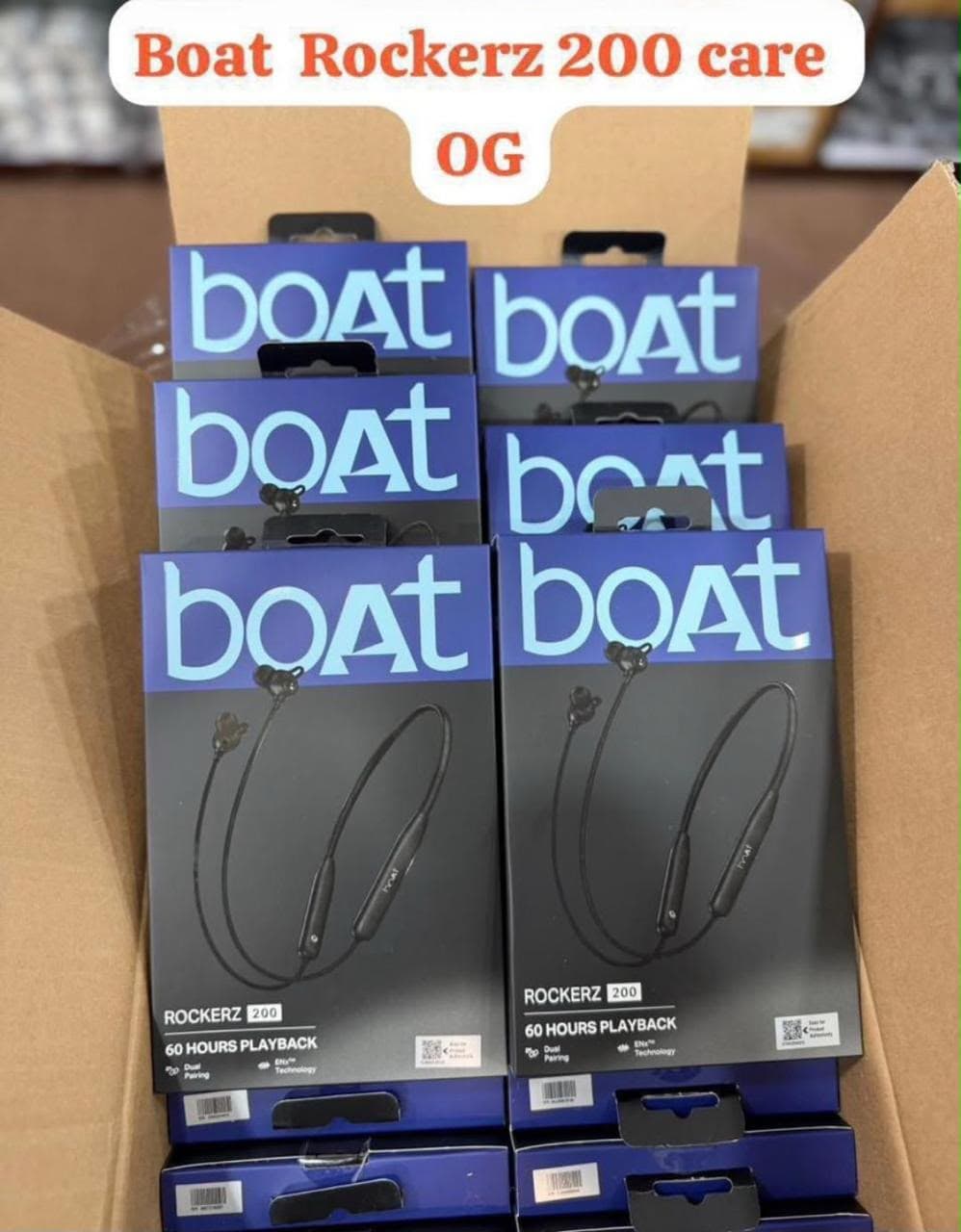 BoAt Rockerz 200 Wireless Bluetooth Neckband image 1
