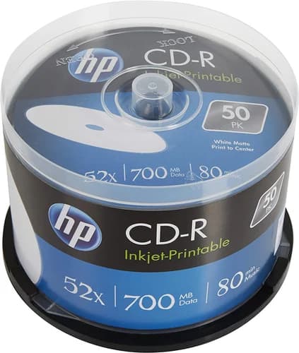 HP CD R IJP 700MB 52X 50Pack Spindle image 2
