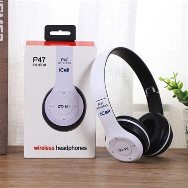 P47 Wireless Bluetooth Headphones image 2