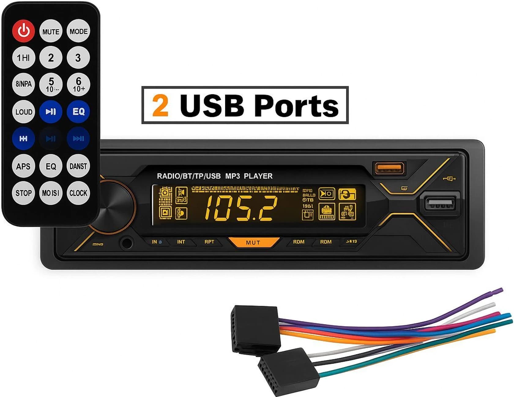 Pick Pack CBP 1067 Car Audio System image 3