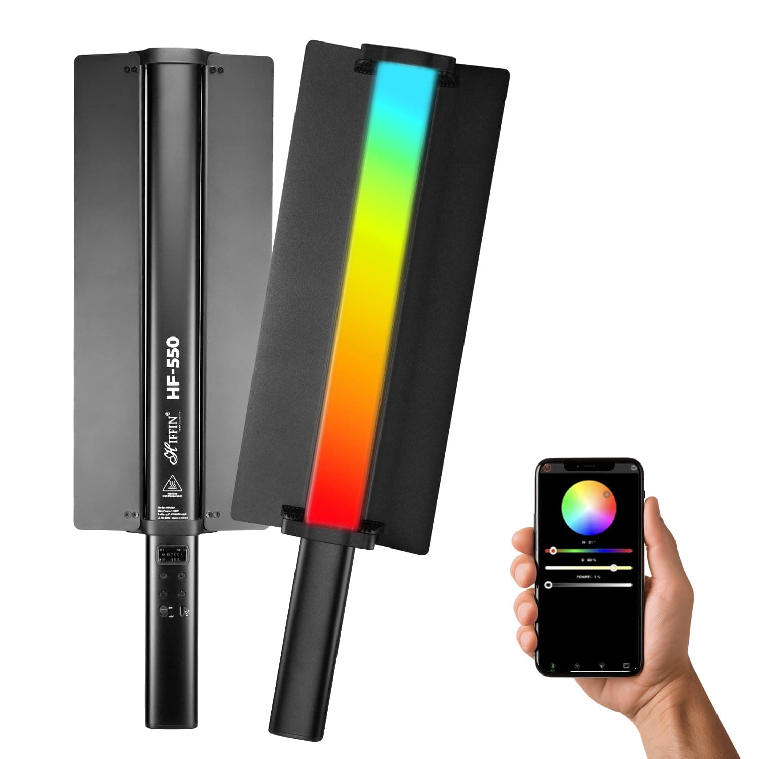 Portable Handheld RGB LED Light image 2