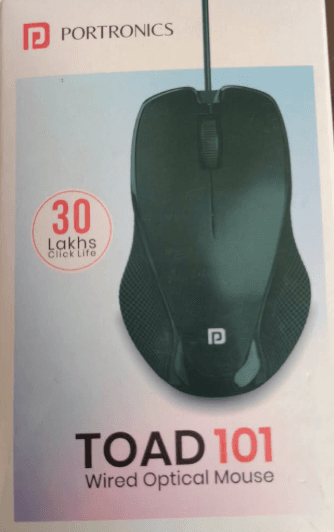 Portronics Toad 101 Wired Optical Mouse image 1