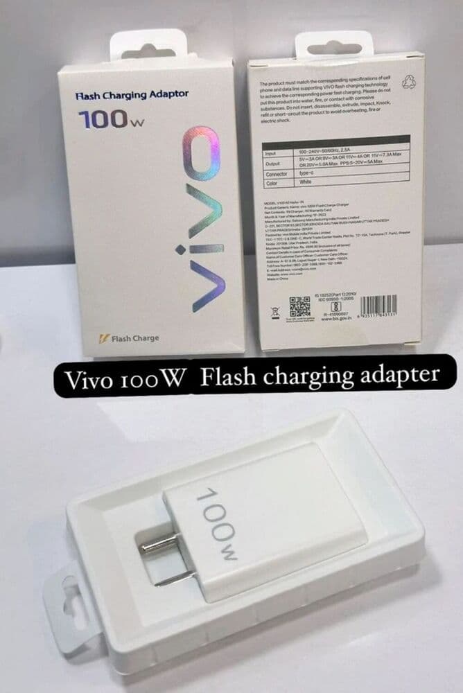 Vivo 100W Flash Charging Adaptor image 1
