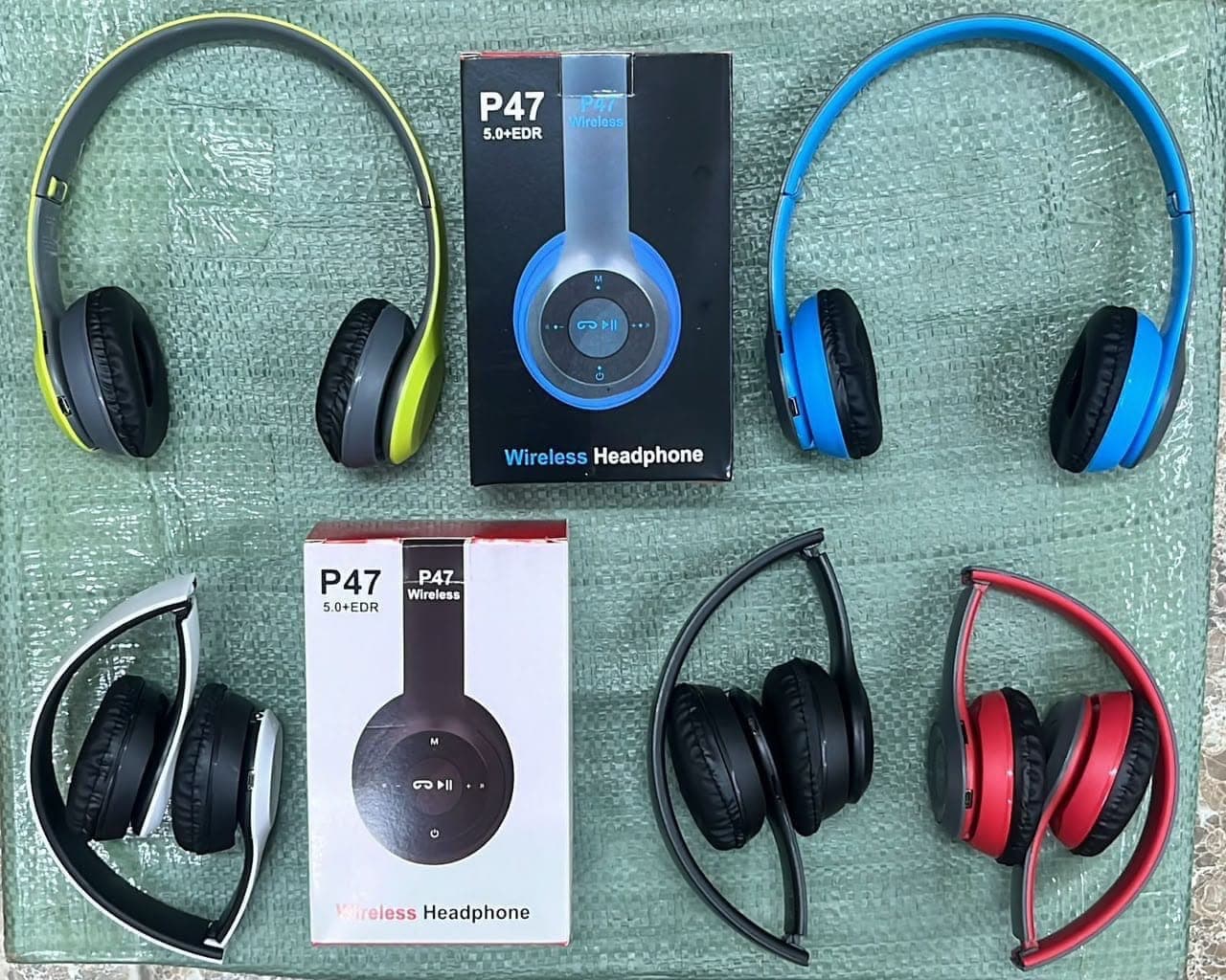 P47 Wireless Bluetooth Headphone image 1