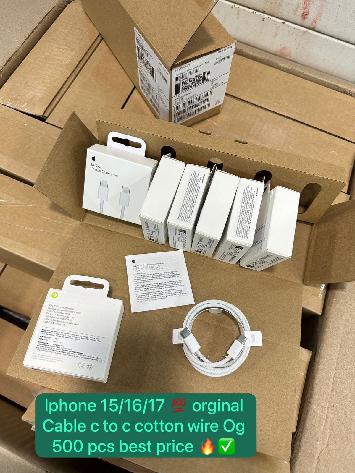 Apple 60W USB-C Charge Cable (1m) image 1