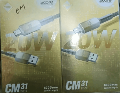 Core CM31 Micro USB Data Cable image 1
