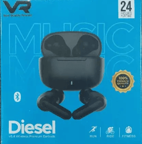 VR Diesel V5.4 Wireless Premium Earbuds. image 2