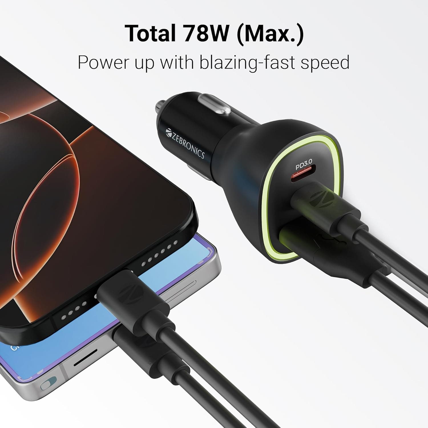 Zebronics CC48 Car Charger image 3